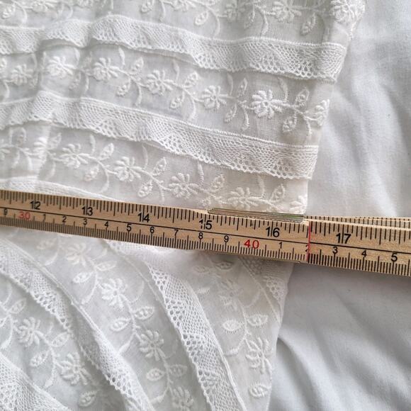 NWT $795 Loveshackfancy Ivory Ryan Scalloped Embroidered Ball Gown Dress… - Picture 11 of 16